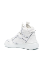 Man White Wing High Sneakers With Profiles Givenchy Man White Wing High Sneakers With Profiles