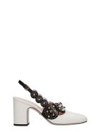 Gucci Pumps In White Leather Gucci Pumps In White Leather - white