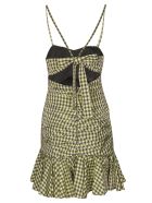 Philosophy di Lorenzo Serafini Gathered Check Slim Dress Philosophy di Lorenzo Serafini Gathered Check Slim Dress - Multicolore
