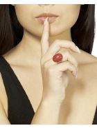 Lo Spazio Mare Rosso Ring Lo Spazio Jewelry Lo Spazio Mare Rosso Ring - Red