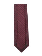 Fendi Ff Baguette Graphic Pattern Tie Fendi Ff Baguette Graphic Pattern Tie - Blue