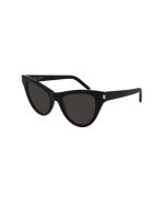 Saint Laurent SL 425 Sunglasses Saint Laurent SL 425 Sunglasses - Black Black Black