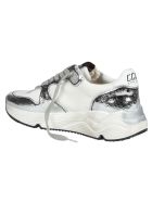 Golden Goose Running Sole Sneakers Golden Goose Running Sole Sneakers - White/Silver