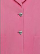 Boiled Wool Coat Chiara Ferragni Boiled Wool Coat - SACHET PINK
