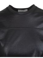 Black Givenchy Lacquered Pleated Short Dress Givenchy Black Givenchy Lacquered Pleated Short Dress