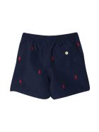 Ralph Lauren Swimsuit With Embroidery Ralph Lauren Swimsuit With Embroidery - Blu