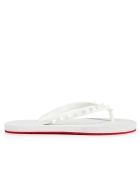 Christian Louboutin Rubber Loubi Flip Christian Louboutin Rubber Loubi Flip - WHITE