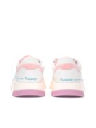 White And Pink Leather Ghoud Tweener Sneaker GHOUD White And Pink Leather Ghoud Tweener Sneaker - BIANCO