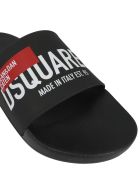 Dsquared2 Slide Sandal Sandal Dsquared2 Slide Sandal Sandal - BLACK