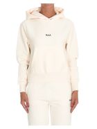 Woolrich Logo Hoodie Woolrich Logo Hoodie - Beige