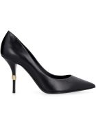 Dolce & Gabbana Cardinale Leather Pointy-toe Pumps Dolce & Gabbana Cardinale Leather Pointy-toe Pumps - black