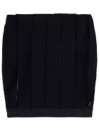 Burberry Amelia Pleated Wool Skirt Burberry Amelia Pleated Wool Skirt - Blu
