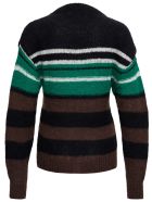 Tela Gina Striped Sweater In Mohair Blend Tela Gina Striped Sweater In Mohair Blend - Multicolor