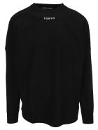Palm Angels Sprayed Tokyo Printed T-shirt Palm Angels Sprayed Tokyo Printed T-shirt - Black Red