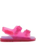 Melissa Fuchsia Sandals For Girl With Logo Melissa Fuchsia Sandals For Girl With Logo - Fuchsia