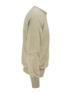 Brunello Cucinelli Lightweight Cashmere And Silk Crew-neck Sweater Brunello Cucinelli Lightweight Cashmere And Silk Crew-neck Sweater - Sand
