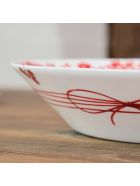 Large Bowl - Fil Rouge Bacche Collection Taitù Large Bowl - Fil Rouge Bacche Collection - Red