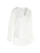 (nude) Blouse (nude) Blouse - White