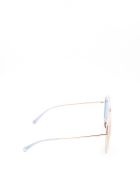 Pomellato PM0081S Sunglasses Pomellato PM0081S Sunglasses - Grey Gold Violet