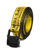 Off-White Industrial Belt In Black And Yellow Nylon Off-White Industrial Belt In Black And Yellow Nylon - Yellow