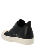 Rick Owens 'low Sneak' Shoes Rick Owens 'low Sneak' Shoes - Nero bianco