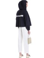 Jil Sander Casual Jacket In Blue Cotton Jil Sander Casual Jacket In Blue Cotton - BLUE