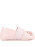 Fendi Pink Ballerinas Flats For Baby Girl Fendi Pink Ballerinas Flats For Baby Girl - Pink