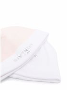 Set Of 2 Baby Hats With Metallic Silver Logo Givenchy Set Of 2 Baby Hats With Metallic Silver Logo - Bianco/rosa
