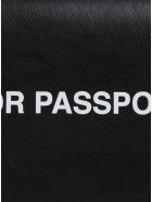 Off-White Black Leather Card Holder With Print Off-White Black Leather Card Holder With Print - Black