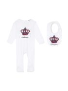 Dolce & Gabbana Newborn White Onesie Dolce & Gabbana Newborn White Onesie - Bianco