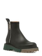 Off-White Smooth Leather Boot Off-White Smooth Leather Boot - BLACK BLACK
