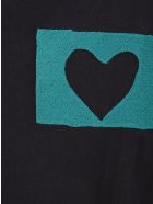 Golden Goose Tshirt Artu Heart Golden Goose Tshirt Artu Heart - Nera