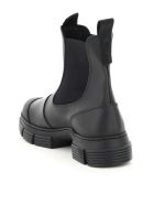 Recycled Rubber Chelsea Boots Ganni Recycled Rubber Chelsea Boots - Black