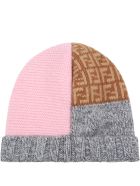 Fendi Multicolor Hat For Baby Girl Fendi Multicolor Hat For Baby Girl - Multicolor