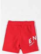 Givenchy Sports Shorts With Print Givenchy Sports Shorts With Print - Red