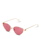 Cartier Eyewear CT0155S Sunglasses Cartier Eyewear CT0155S Sunglasses - Gold Gold Red