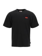 GCDS T-shirt With Rubberized Micro Logo GCDS T-shirt With Rubberized Micro Logo - Nero