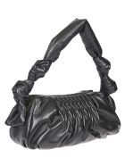 Miu Miu Wrapped Handle Tote Miu Miu Wrapped Handle Tote - Black