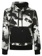 Dolce & Gabbana Camouflage Logo Hoodie Dolce & Gabbana Camouflage Logo Hoodie - Black/White