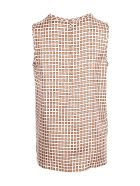 's Max Mara 'zarella' Silk Top 'S Max Mara 'zarella' Silk Top - Beige