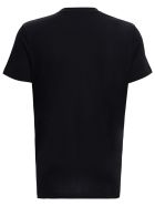 Balmain Cotton T-shirt With Logo Print Balmain Cotton T-shirt With Logo Print - Black