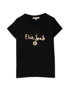 Elie Saab Black Girl T-shirt Elie Saab Black Girl T-shirt - Nero/oro
