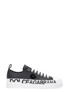 Dolce & Gabbana Leather Sneakers Dolce & Gabbana Leather Sneakers - black