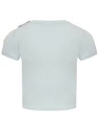 Moncler Enfant T-shirt Moncler Enfant T-shirt - Light blue