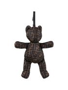 Fendi Brown Shopper-bag For Kids With Ff Logo Fendi Brown Shopper-bag For Kids With Ff Logo - Brown