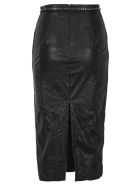 N21 Crystal-embellished Pencil Skirt N.21 N21 Crystal-embellished Pencil Skirt - BLACK