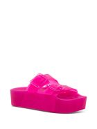 Balenciaga Mallorca Pink Rubber Sandals With Platform Balenciaga Mallorca Pink Rubber Sandals With Platform - Fuxia