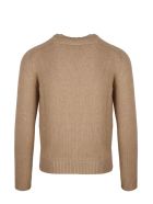 Saint Laurent Crew Neck Sweater Saint Laurent Crew Neck Sweater - Brown