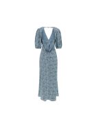 Rixo Steph Dress RIXO Steph Dress - Driving miss daisy blue