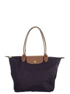 Longchamp Le Pliage Original - Shoulder Bag L Longchamp Le Pliage Original - Shoulder Bag L - Blueberry